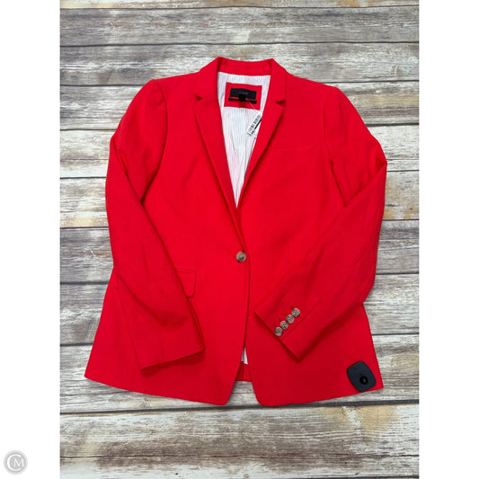 Blazer By J. Crew In Red, Size: M