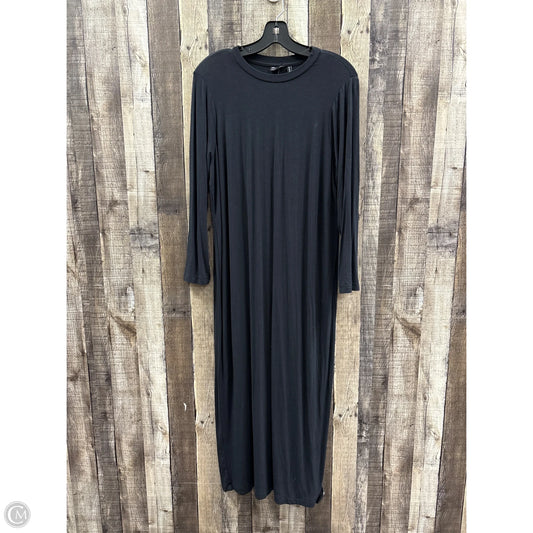 Dress Casual Maxi By Asos In Black, Size: M