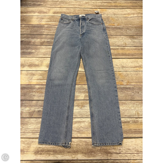 Jeans Designer By Agolde In Blue Denim, Size: 2