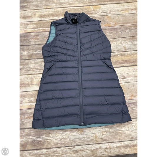Vest Puffer & Quilted By Lands End In Blue, Size: S