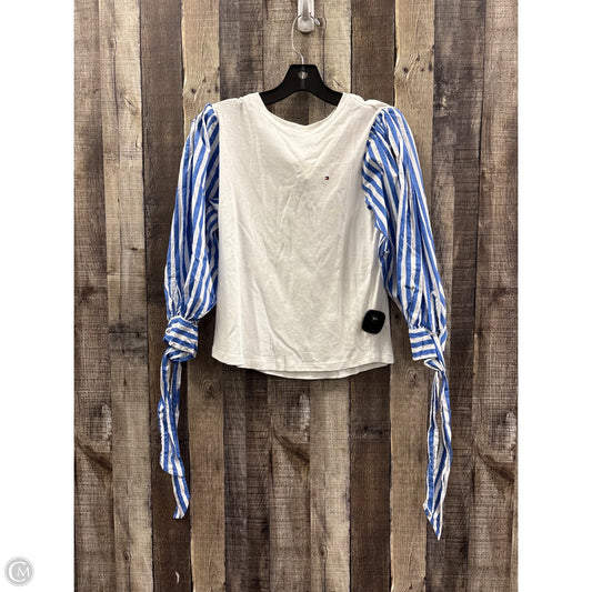 Top 3/4 Sleeve By Tommy Hilfiger In Striped Pattern, Size: S