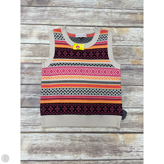 Vest Sweater By Willow & Wind In Multi-colored, Size: S