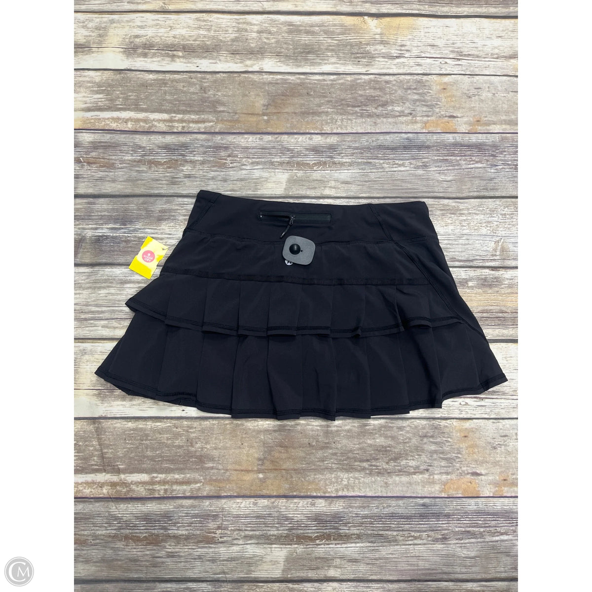 Athletic Skort By Lululemon In Black, Size: 6