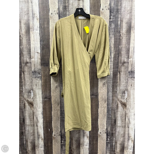 Dress Casual Midi By Everlane In Green, Size: S