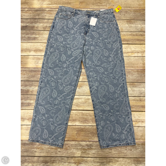 Jeans Wide Leg By Jessica Simpson In Blue Denim, Size: 16