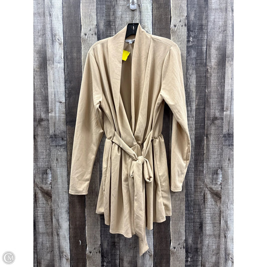 Romper By Fashion Nova In Tan, Size: 1x