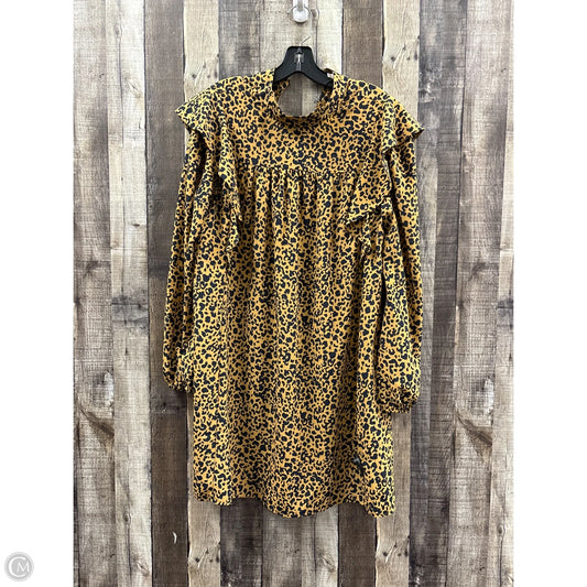 Dress Casual Short By Wayf In Animal Print, Size: M