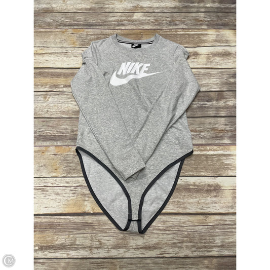 Bodysuit By Nike In Grey, Size: L
