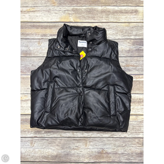 Vest Puffer & Quilted By Old Navy In Black, Size: S
