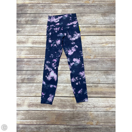 Athletic Leggings By Lululemon In Tie Dye Print, Size: 4