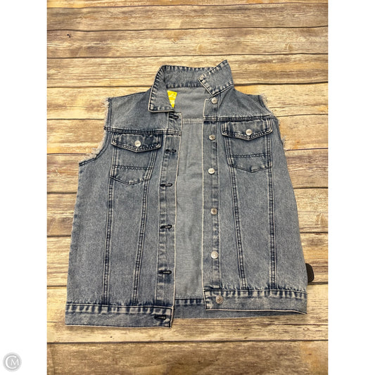 Vest Other By Cme In Blue Denim, Size: S