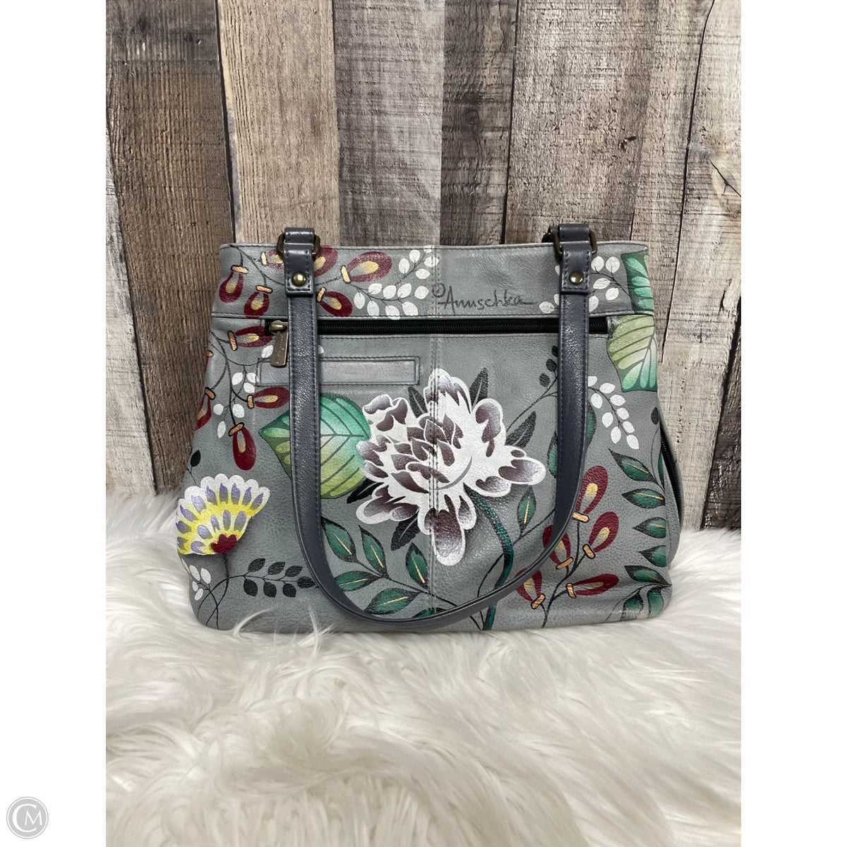 Handbag By Anuschka, Size: Medium