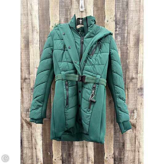 Coat Designer By Michael Kors In Green, Size: M