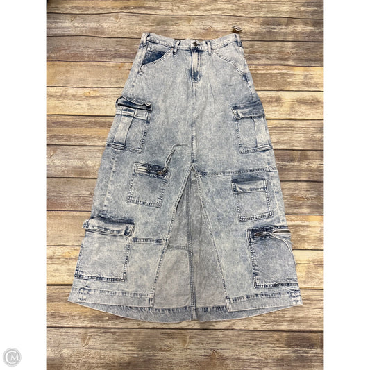 Skirt Maxi By Gap In Blue Denim, Size: 6