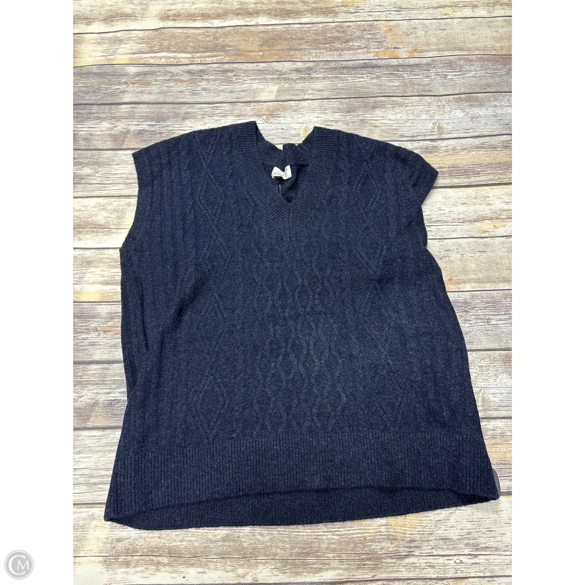 Vest Sweater By Universal Thread In Navy, Size: Xl
