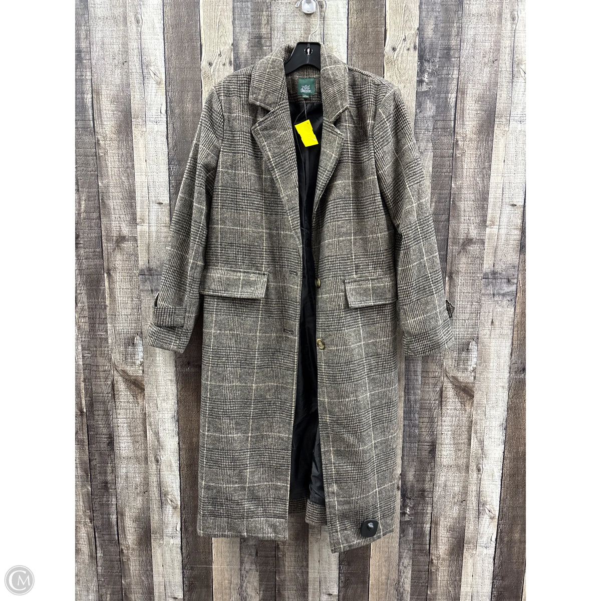 Coat Other By Wild Fable In Plaid Pattern, Size: Xs
