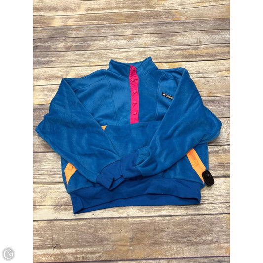 Jacket Fleece By Columbia In Multi-colored, Size: M