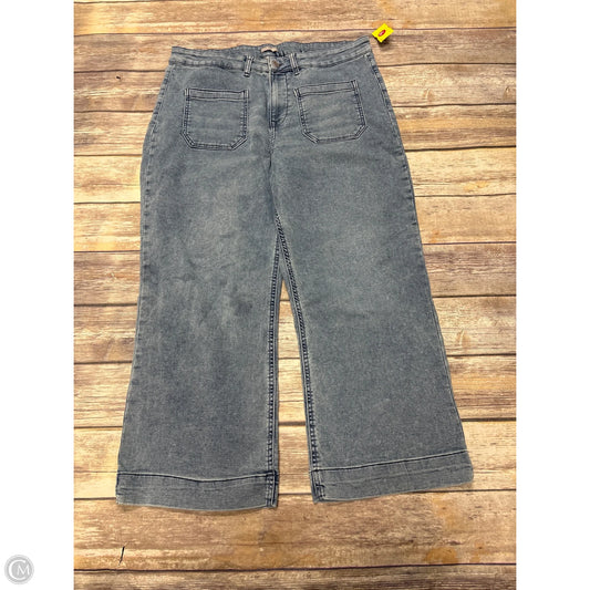 Jeans Wide Leg By Falls Creek In Blue Denim, Size: Xl