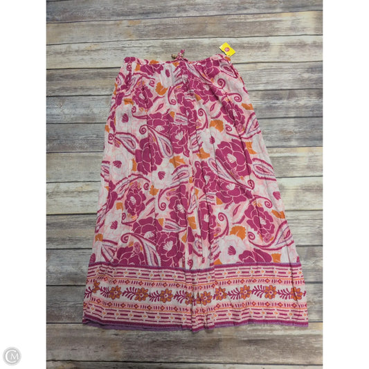 Pants Wide Leg By Nicole Miller In Pink, Size: L