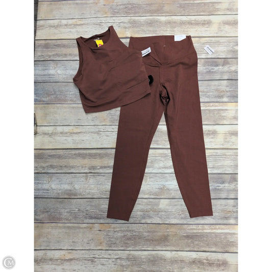 Athletic Pants 2pc By Old Navy In Brown, Size: M