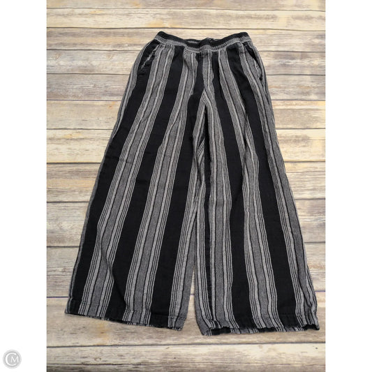 Pants Wide Leg By Old Navy In Black & Grey, Size: S