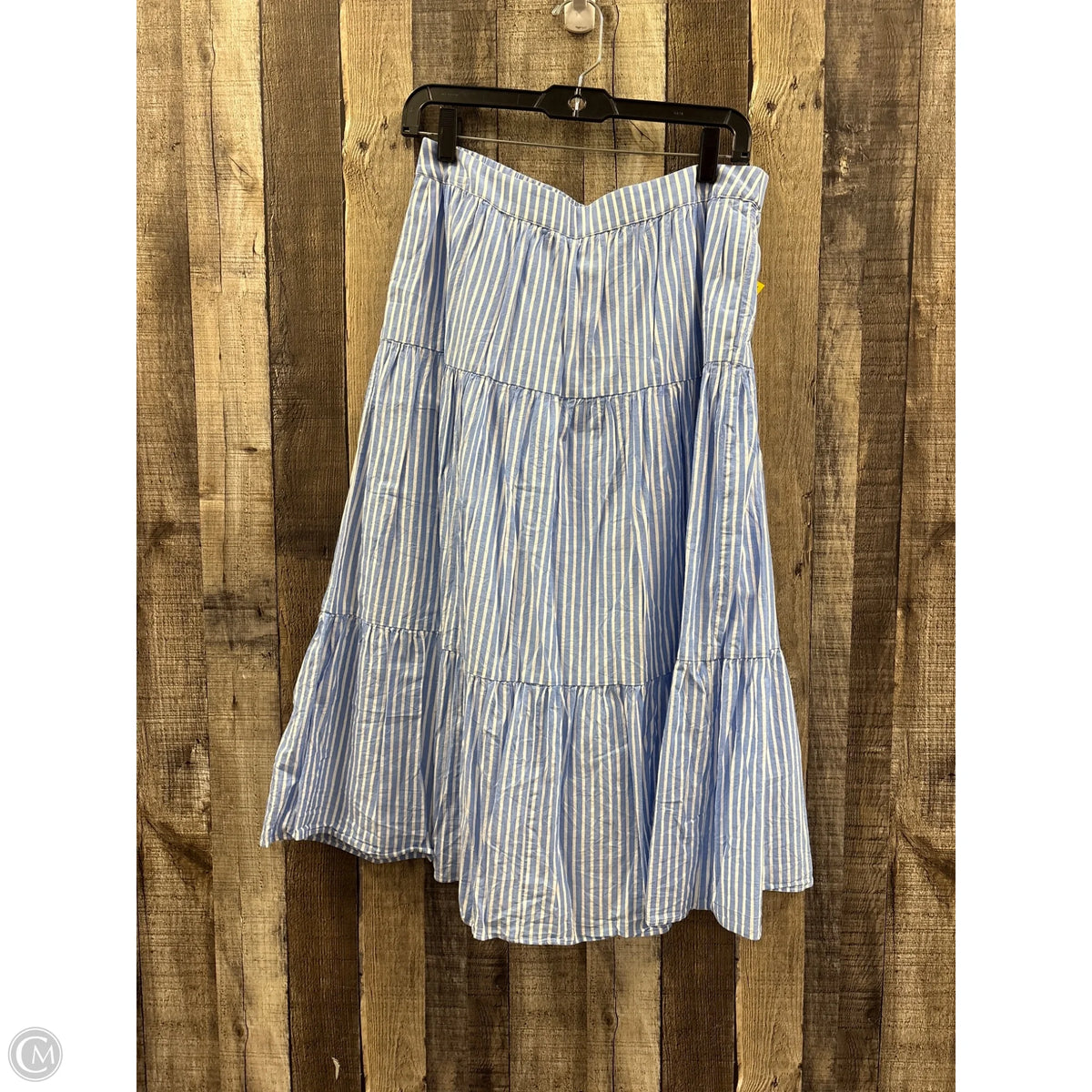 Skirt Maxi By J. Crew In Striped Pattern, Size: M