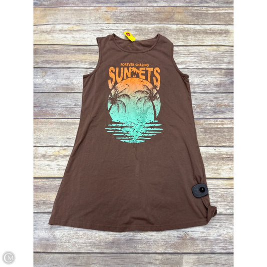 Swimwear Cover-up By Cmf In Brown, Size: S