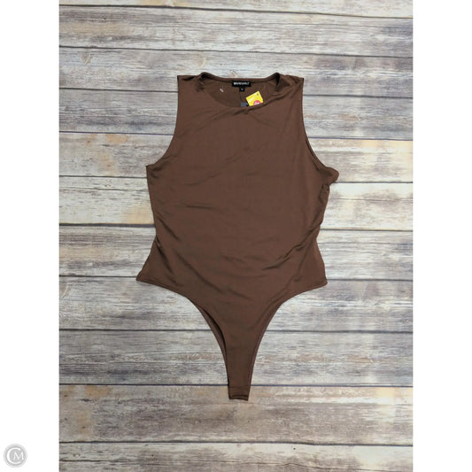 Bodysuit By Wearever In Brown, Size: Xl