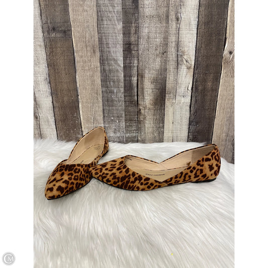 Shoes Flats By Time And Tru In Animal Print, Size: 11