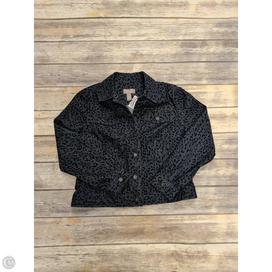 Jacket Denim By Chicos In Blue Denim, Size: M