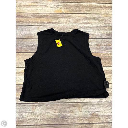 Top Sleeveless Basic By A New Day In Black, Size: Xl
