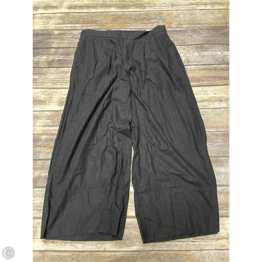 Pants Linen By Banana Republic In Black, Size: L