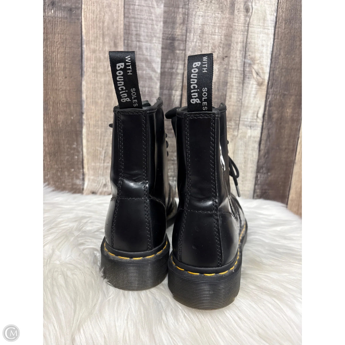 Boots Designer By Dr Martens In Black, Size: 7
