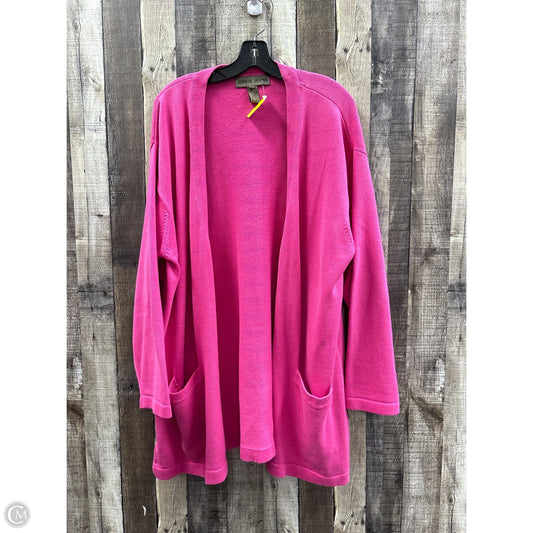 Cardigan By Cme In Pink, Size: 2x