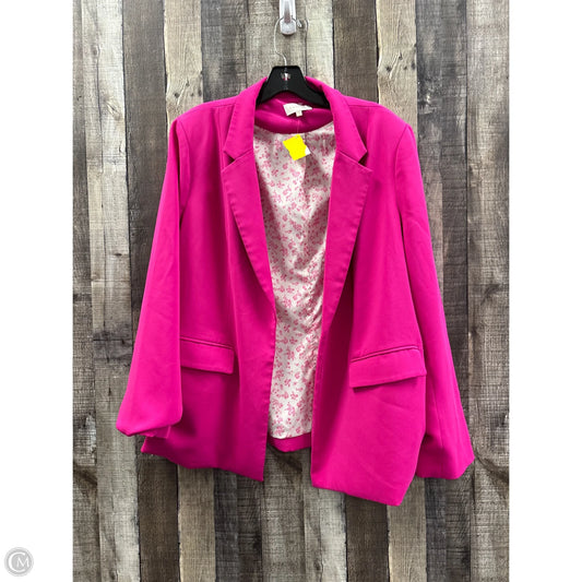 Blazer By Skies Are Blue In Pink, Size: Xxl