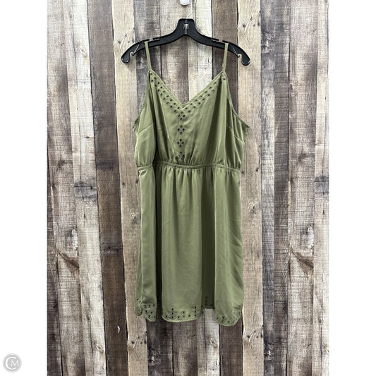Dress Casual Short By Market & Spruce In Green, Size: Xxl