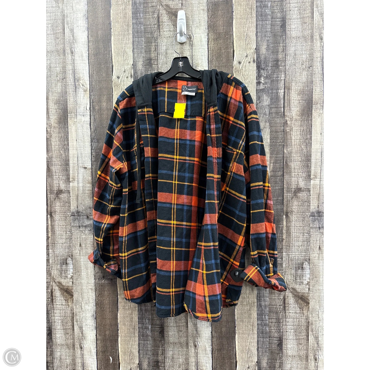 Jacket Other By Cme In Plaid Pattern, Size: Xxl