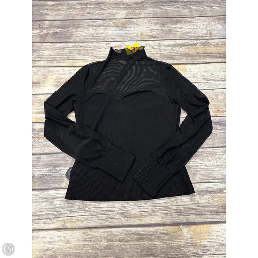 Top Long Sleeve By Cmf In Black, Size: S