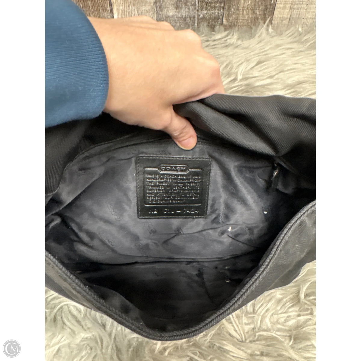 Handbag Designer By Coach, Size: Medium