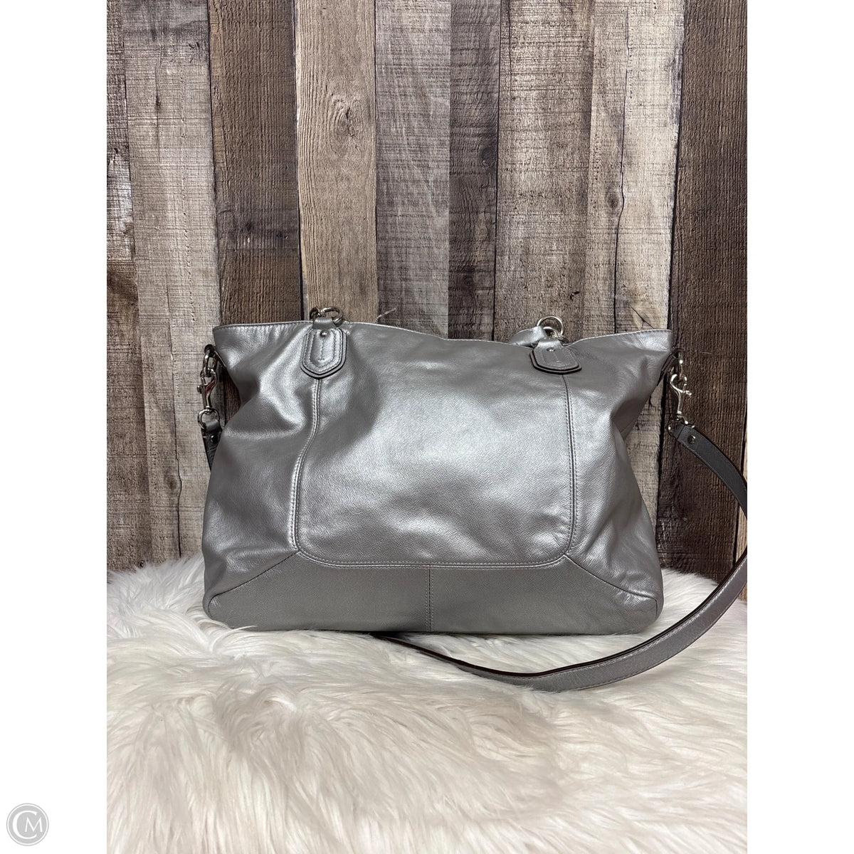 Handbag Designer By Coach, Size: Large