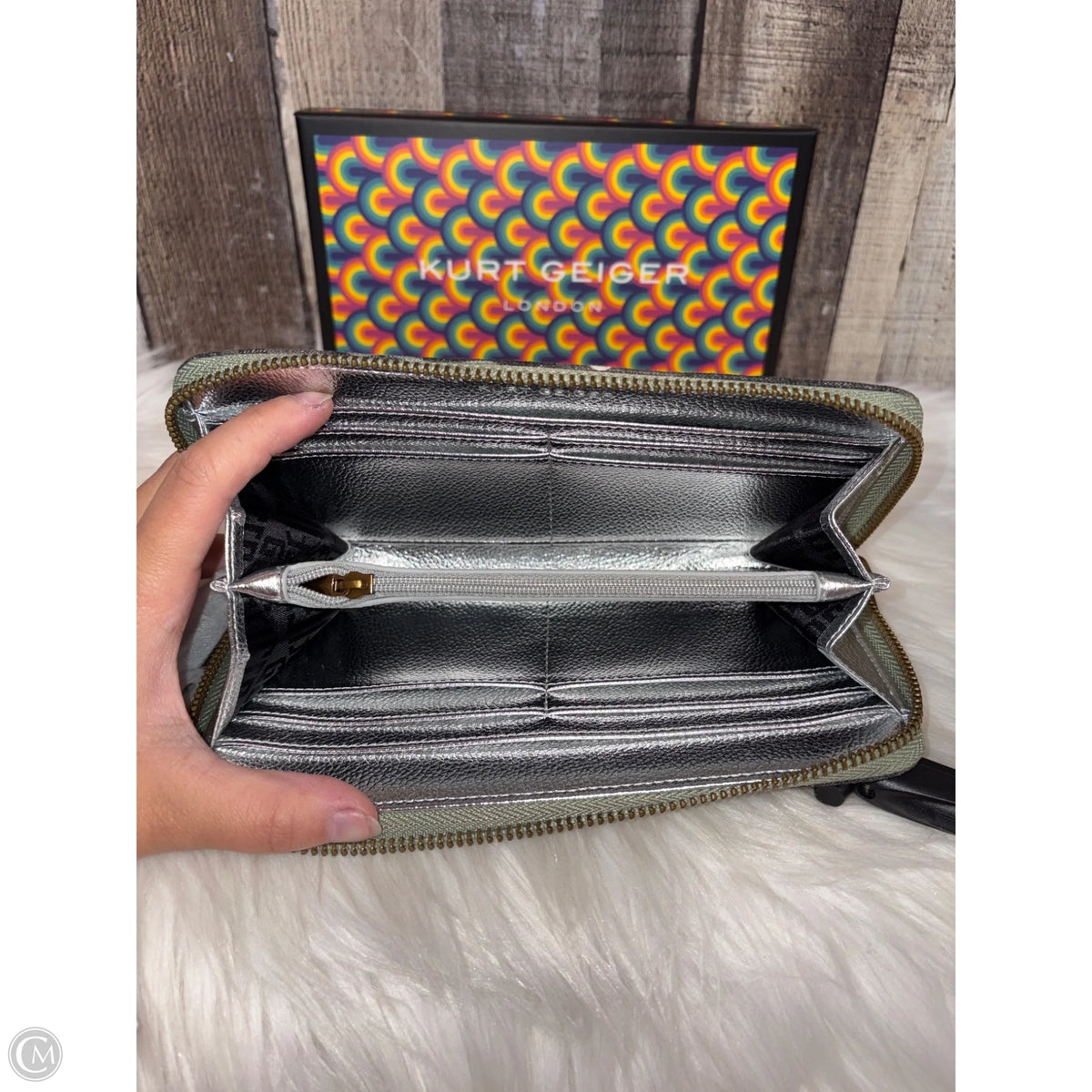 Wristlet By Kurt Geiger London, Size: Large