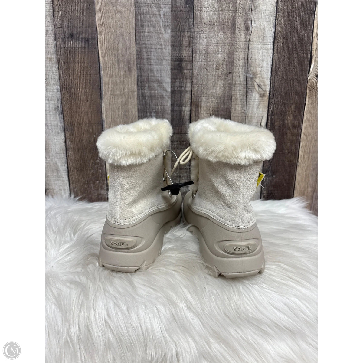 Boots Snow By Sorel In Beige, Size: 8