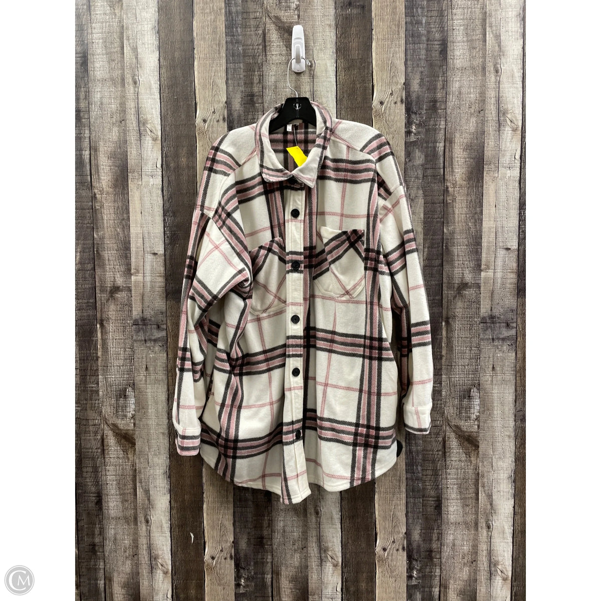 Jacket Shirt By Maurices In Plaid Pattern, Size: 2x