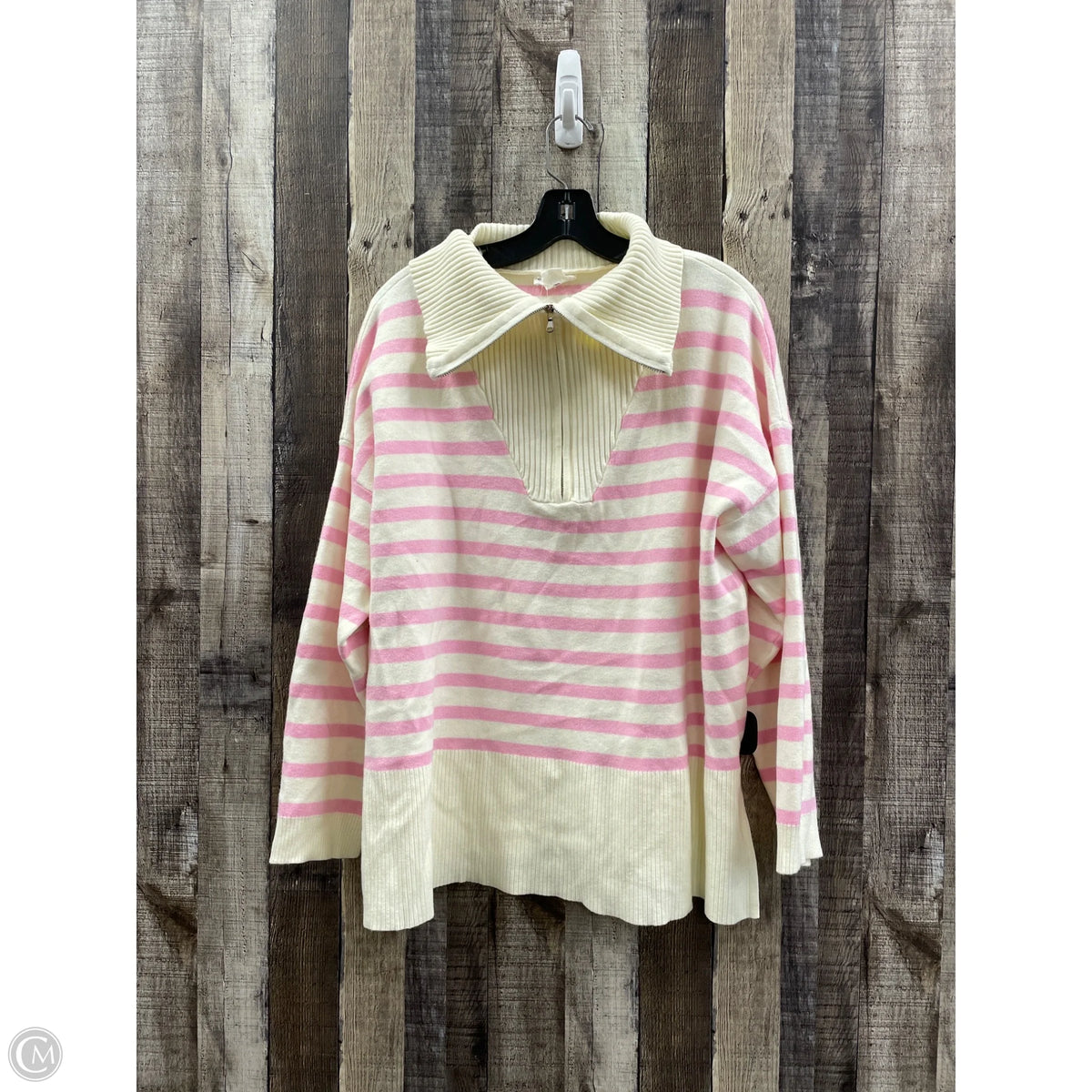 Sweater By Chicsoul In Striped Pattern, Size: 2x