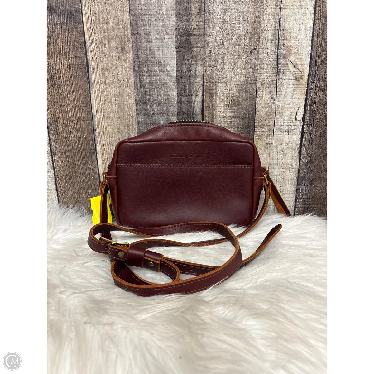 Crossbody Leather By Portland Leather, Size: Medium
