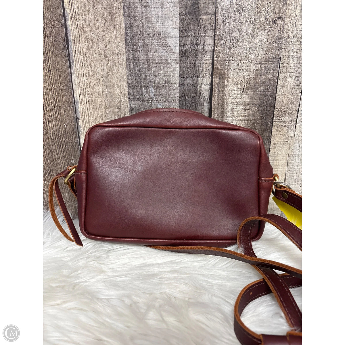 Crossbody Leather By Portland Leather, Size: Medium