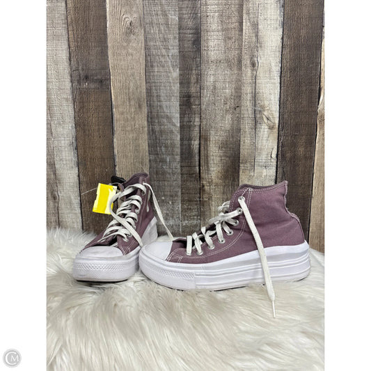 Shoes Heels Platform By Converse In Purple, Size: 8