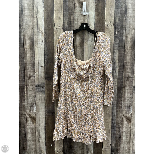 Dress Casual Short By Free People In Floral Print, Size: 12