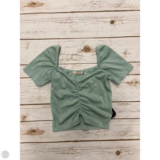 Top Short Sleeve By Cme In Green, Size: S