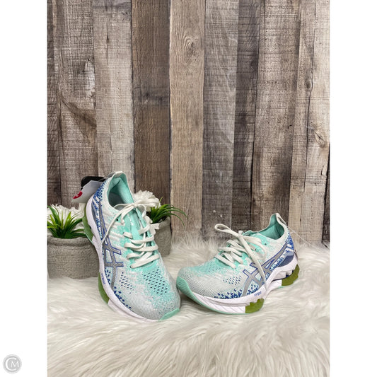 Shoes Athletic By Asics In Blue & White, Size: 6.5